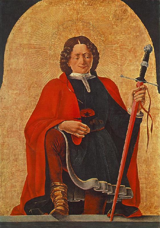 COSSA, Francesco del St Florian (Griffoni Polyptych) dsf oil painting picture